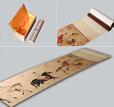 五通桥馆藏书画复制博物馆书画复制服务