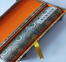 五通桥书画装裱案例